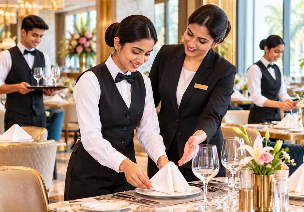 Hospitality Courses Chandigarh in practice with CARIYA Global